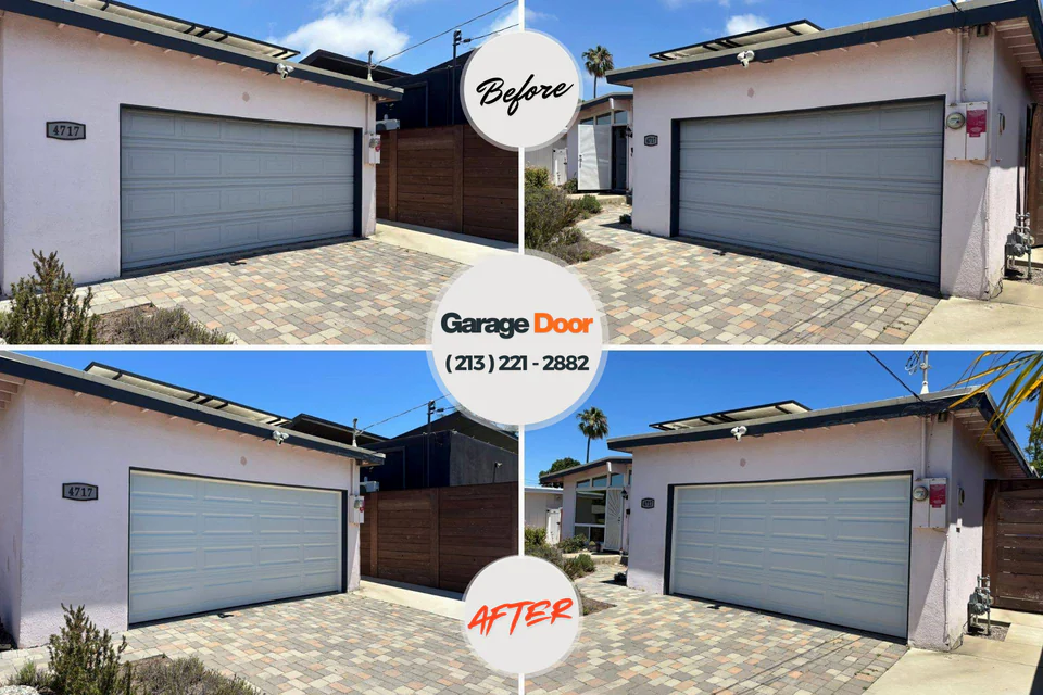 Before and after: garage door repair near me Mason City